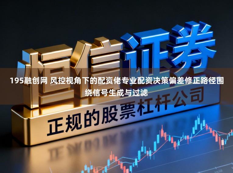 195融创网 风控视角下的配资佬专业配资决策偏差修正路径围绕信号生成与过滤