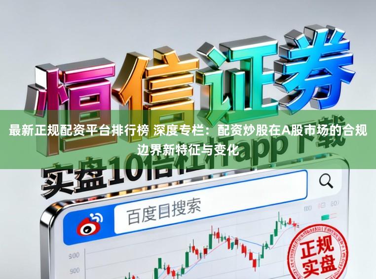 最新正规配资平台排行榜 深度专栏：配资炒股在A股市场的合规边界新特征与变化